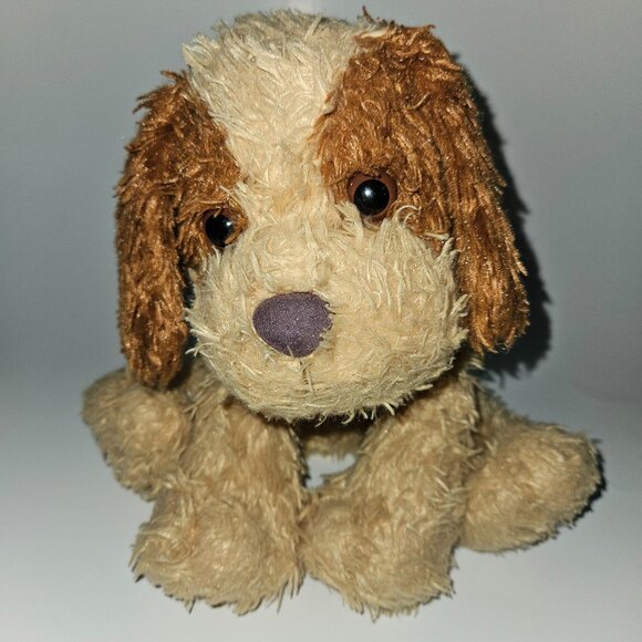 People Pals Aurora Brown Puppy Dog Plush 10" Stuffed Animal Toy - Picture 1 of 9